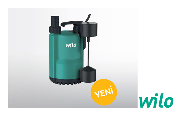 WİLO İNİTİAL DRAİN COMPACT 13.8 - 0.5 HP 220V GİZLİ FLATÖRLÜ DRENAJ DALGIÇ POMPA