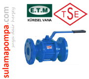 E.T.M YUSAL PN16 DN40 UZUN TİP TAM GEÇİŞLİ KÜRESEL VANA