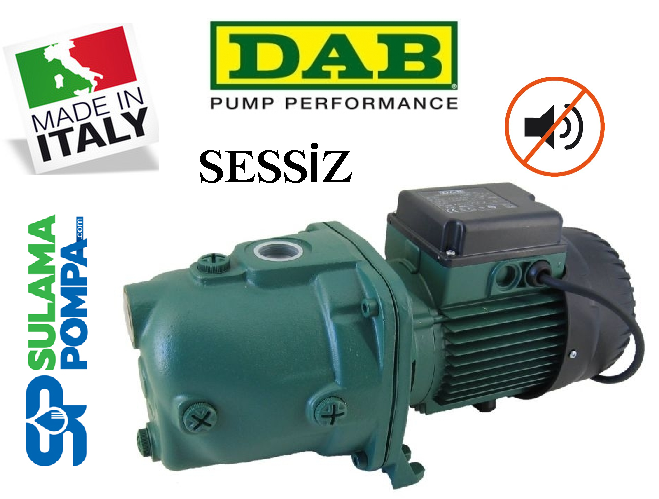 DAB EURO 30/30 M 0.6 HP EURO SERİSİ YATAY ÇOK KADEMELİ DÖKÜM GÖVDELİ SÜPER SESSİZ POMPA