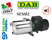 DAB EUROİNOX 30/80 M 1 HP YATAY ÇOK KADEMELİ PASLANMAZ ÇELİK  SÜPER SESSİZ POMPA