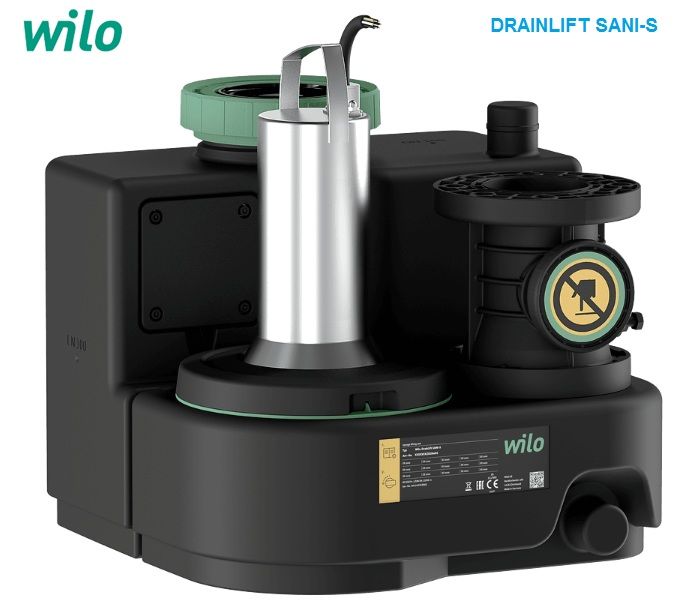 Wilo Drainlift SANI-S S.11T/1  0.75kW 380V  Foseptik Tahliye Cihazı
