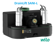 Wilo DrainLift SANI-L.12M/1  2x1.1kW 220V  Çift Pompalı Foseptik Tahliye Cihazı (Atıksu Terfi İstasyonu)