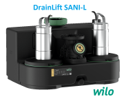 Wilo DrainLift SANI-L.12T/1  2x1.1kW 380V  Çift Pompalı Foseptik Tahliye Cihazı (Atıksu Terfi İstasyonu)