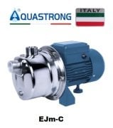 Aquastrong EJm101C       0.75kW 220V  Paslanmaz Çelik Gövdeli Jet Pompa