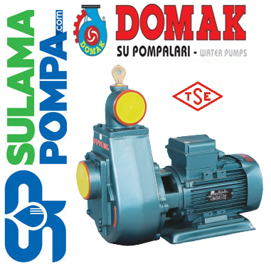 DOMAK ÜKS2 1,5 HP 220V KENDİNDEN KLAPELİ MEKANİK SALMASTRALI ELEKTROPOMP