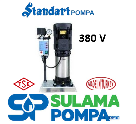 STANDART TH SKM V 50/2 20.HP 380V TEK POMPALI HİDROFOR