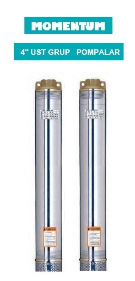 Momentum 4XRM3-1.1   1.5Hp 220V   4'' Dalgıç Pompa (Tek Pompa)
