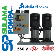 STANDART TH 2xSKM V 50/4 40.HP 380V ÇİFT POMPALI TAM OTOMATİK HİDROFOR