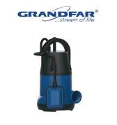 Grandfar GP751F  1Hp 220V  Plastik Gövdeli Drenaj Dalgıç Pompa