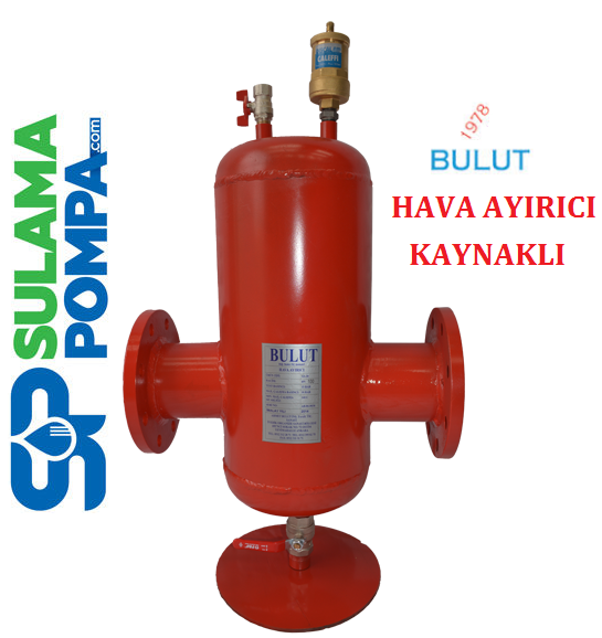 GİRİŞ ÇIKIŞ DN 65 21/2'' HAVA AYIRICI (KAYNAKLI)