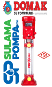 DOMAK 205-12 3, HP 220V DÜŞEY MİLLİ ÇOK KADEMELİ POMPA