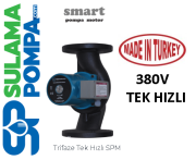 SMART SPM 40/7-250-1 TF 380V FLANŞLI TEK HIZLI SİRKÜLASYON POMPASI