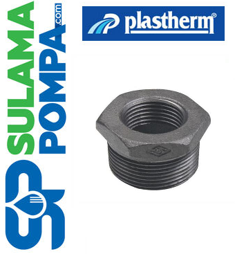 PLASTHERM 2''X1'' SİYAH REDÜKSİYON