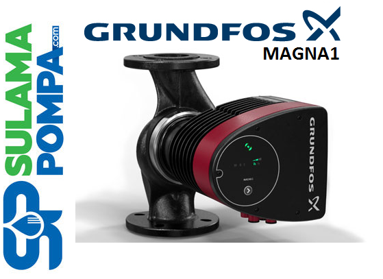 GRUNDFOS MAGNA1 100-120F 450mm  PN6 DN100 FLANŞLI FREKANS KONVERTÖRLÜ SİRKÜLASYON POMPASI-99221442