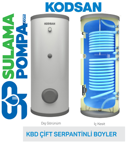 KODSAN 400 LT ÇİFT SERPANTİNLİ BOYLER