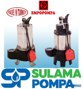 EMPO SU AYGIRI 150 M  1.5 HP 220V AÇIK FANLI PİS SU FOSEPTİK DALGIÇ POMPA