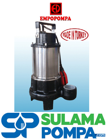 EMPO SU AYGIRI-150 TK 1.5 HP 380V PARÇALAYICI BIÇAKLI FOSEPTİK DALGIÇ POMPA ( PANOLU )
