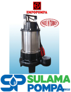 EMPO SU AYGIRI-150 TK 1.5 HP 380V PARÇALAYICI BIÇAKLI FOSEPTİK DALGIÇ POMPA ( PANOLU )