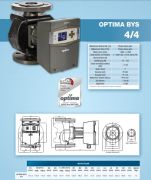 Alarko OPTIMA BYS 4/4   Flanşlı Tip Frekans Kontrollü Sirkülasyon Pompası - Grafik Ekran
