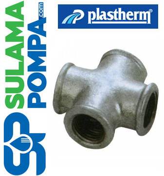 PLASTHERM 3/4x1/2x3/4x1/2 SİYAH İNEGAL KRUVA