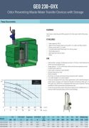 Aquastrong  GEO 230 - GQSM 50-11  Kendinden Depolu Koku Yapmayan Foseptik Cihazı