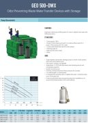 Aquastrong  GEO 500 -2 GQSM 50-11   Kendinden Depolu Koku Yapmayan Foseptik Cihazı