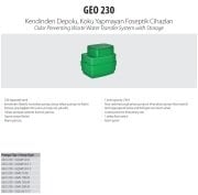 Aquastrong  GEO 500 -2 GQSM 50-13   Kendinden Depolu Koku Yapmayan Foseptik Cihazı