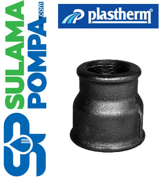 PLASTHERM 1'' X 3/4 SİYAH MANŞON REDÜKSİYON