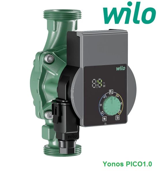 Wilo Yonos PICO1.0 25/1-6-130  Dişli Frekans Kontrollü Islak Rotorlu Sirkülasyon Pompası