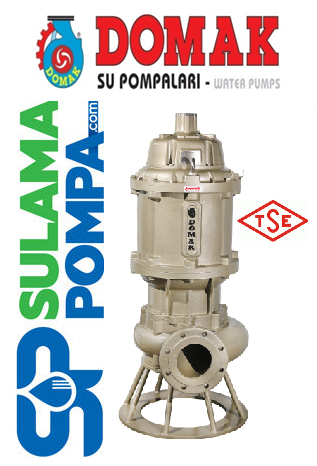 DOMAK AST5100 V6 40,HP 380W VORTEX FANLI ATIK SU DALGIÇ POMPA