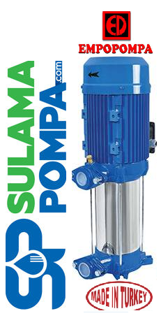 EMPO EMD-T34/6 15. HP 380V DÜŞEY MİLLİ KADEMELİ POMPA
