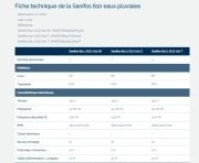 SFA  SANIFOS 610 2 SLD T  380V Çift Pompalı Çarklı Trifaze Atık Su İstasyonu
