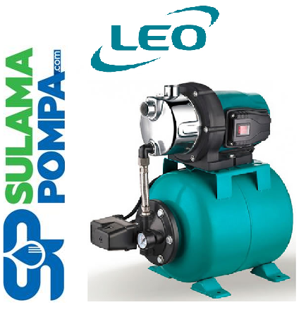 LEO LKJ-1301SA 1,75 HP BAHÇE TİPİ PASLANMAZ PAKET HİDROFOR