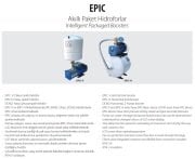 Aquastrong  EPIC-H50/XHC 8-50 T      4Hp 380V   Yatay Tanklı Kademeli Akıllı Paket Hidrofor