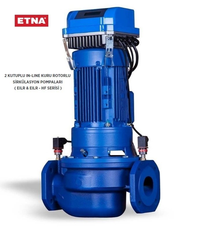 Etna EILR 40-200/4    5.5Hp 380V  2 Kutuplu İnline Kuru Rotorlu Sirkülasyon Pompa
