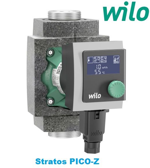 Wilo Stratos Pico-Z 25/0.5-4   220V  1 1/2'' Frekans Konvertörlü Kullanma Sıcak Suyu Dişli Sirkülasyon Pompası