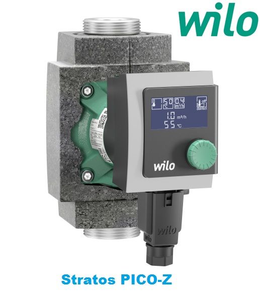 Wilo Stratos Pico-Z 25/0.5-4   220V  1 1/2\'\' Frekans Konvertörlü Kullanma Sıcak Suyu Dişli Sirkülasyon Pompası