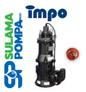 İMPO WQ 25-7-1.5 OG 2.HP 380V PARÇALAYICILI ÇARKLI FOSEPTİK DALGIÇ POMPA