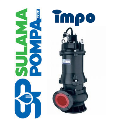 İMPO 50B 27.5 - 10 HP 380V PARÇALAYICILI ÇARKLI FOSEPTİK DALGIÇ POMPA