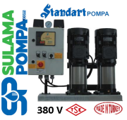 STANDART TH 2xSKM V 32/5 10.HP 380W ÇİFT POMPALI TAM OTOMATİK HİDROFOR