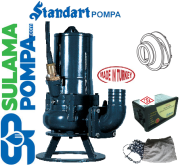 STANDART C 80-200 D 202.2 4.HP 380W ATIK SU DALGIÇ POMPA