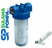 3/4'' FİLTRE KABI 190Y - 50 MİCRON SİLİPHOS SU FİLTRESİ