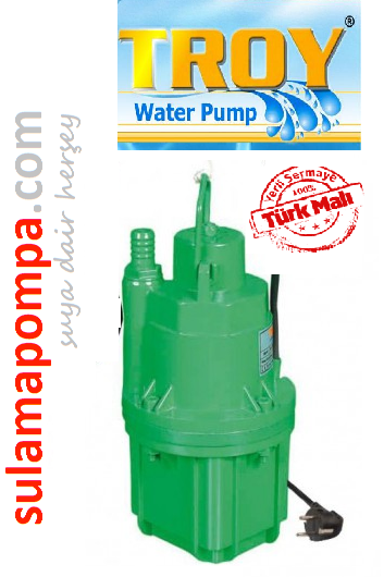 TROY HD4 1\'\' 10 MT KABLOLU ELEKTROMANYETİK  TİTREŞİMLİ DALGIÇ POMPA