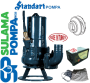 STANDART C 100-240 D 242.1/ 10 HP 380W ATIK SU DALGIÇ POMPA