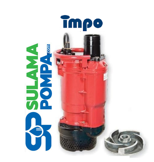 İMPO KBZ 4-3.7 - 5 HP 380V ENDÜSTRİYEL TİP ÇAMUR POMPASI (DALGIÇ POMPA)