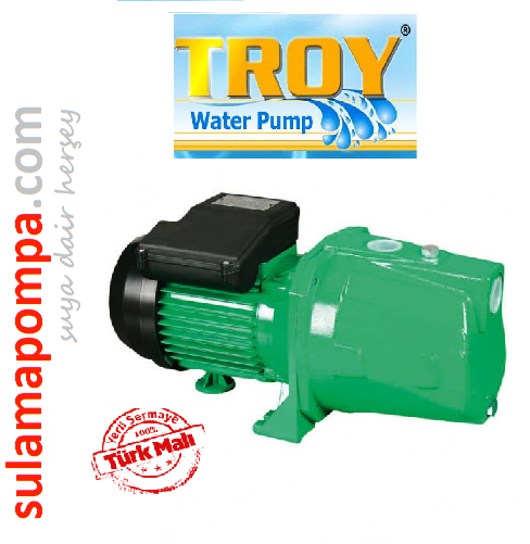 TROY HMJ 10 1,HP DÖKÜM GÖVDELİ JET POMPA