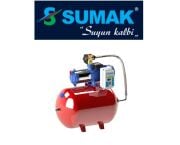 SUMAK SYMTH8-220/6 2.2hp 380v Kademeli Paket Hidrofor 100lt Tanklı (Pano+Flatör dahil)