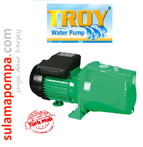 TROY HMJ 15 1,5 HP DÖKÜM GÖVDELİ JET POMPA