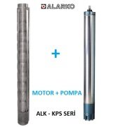 Alarko  7077/01 Kps  7.5Hp  7\'\' Paslanmaz Derin Kuyu Dalgıç Pompa (Motor+Pompa) ALK-KPS Serisi