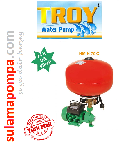 TROY HM H 70C  0.7 HP PAKET HİDROFOR